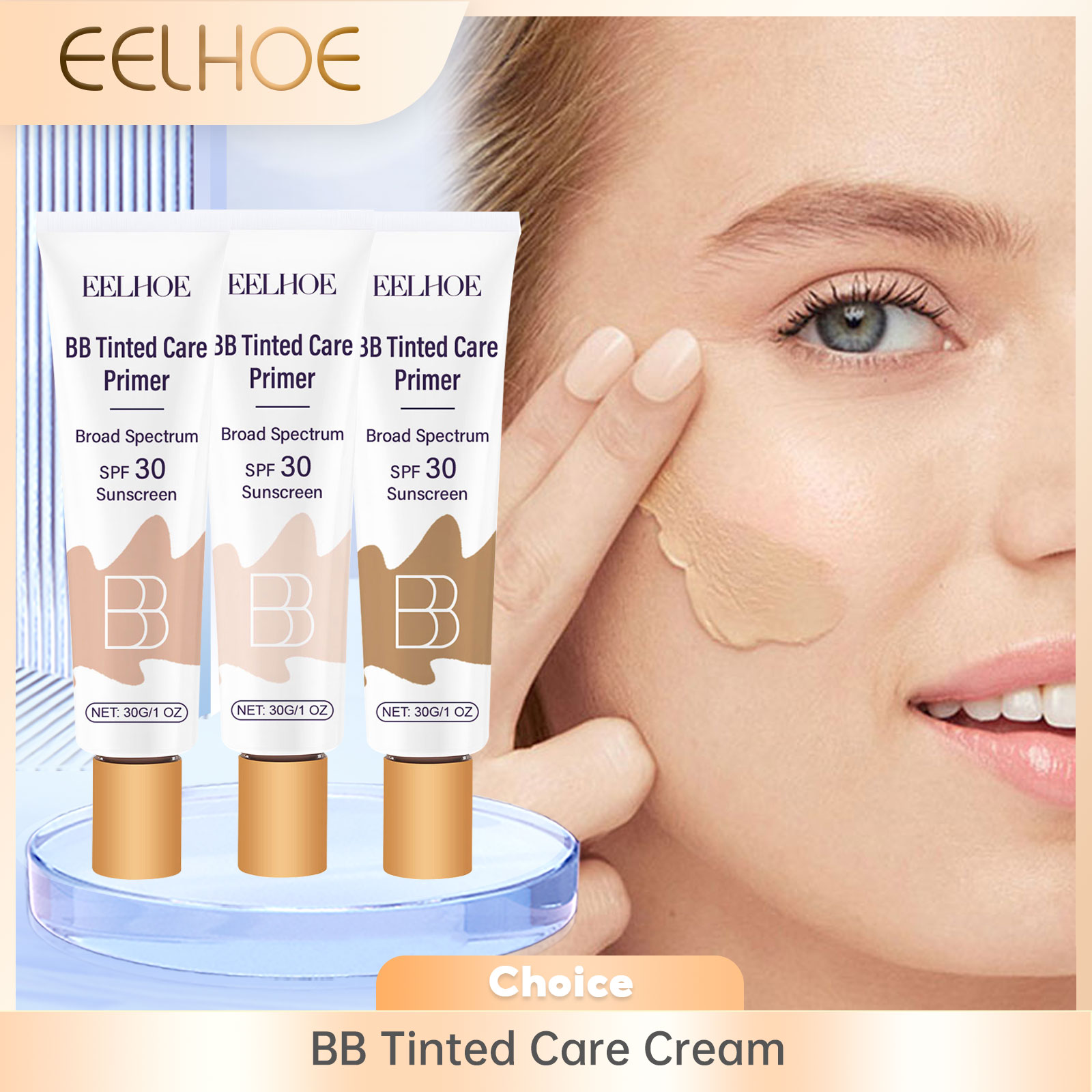Bb Cream Tinted - Crema BB teñida con SPF 30,