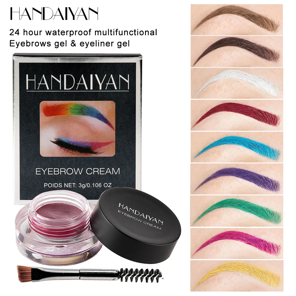 Bb Cream Tinted - HANDAIYAN-crema de Gel para cejas colorida,