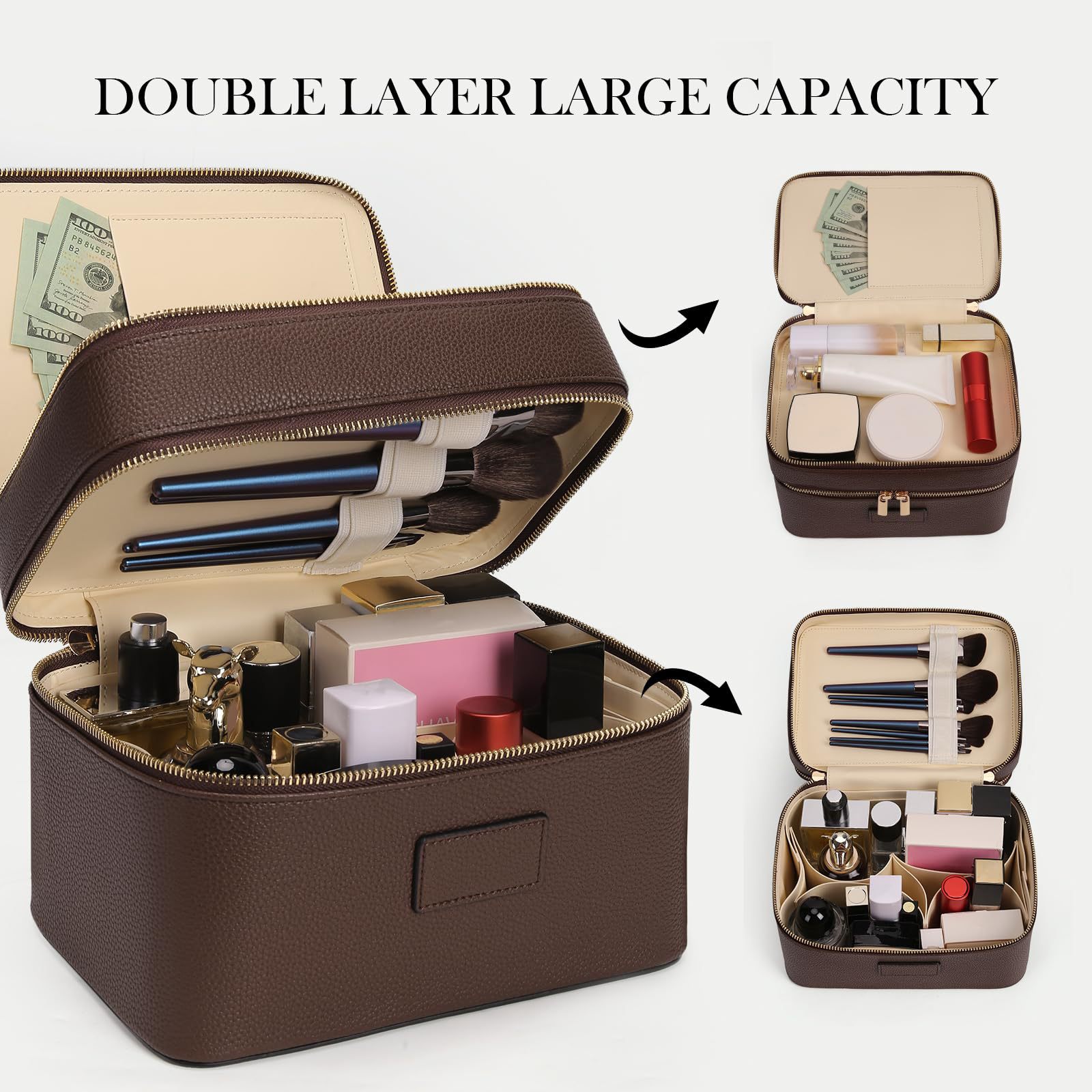 Beauty Makeup Case - Bolsa de Cosméticos de Lujo de