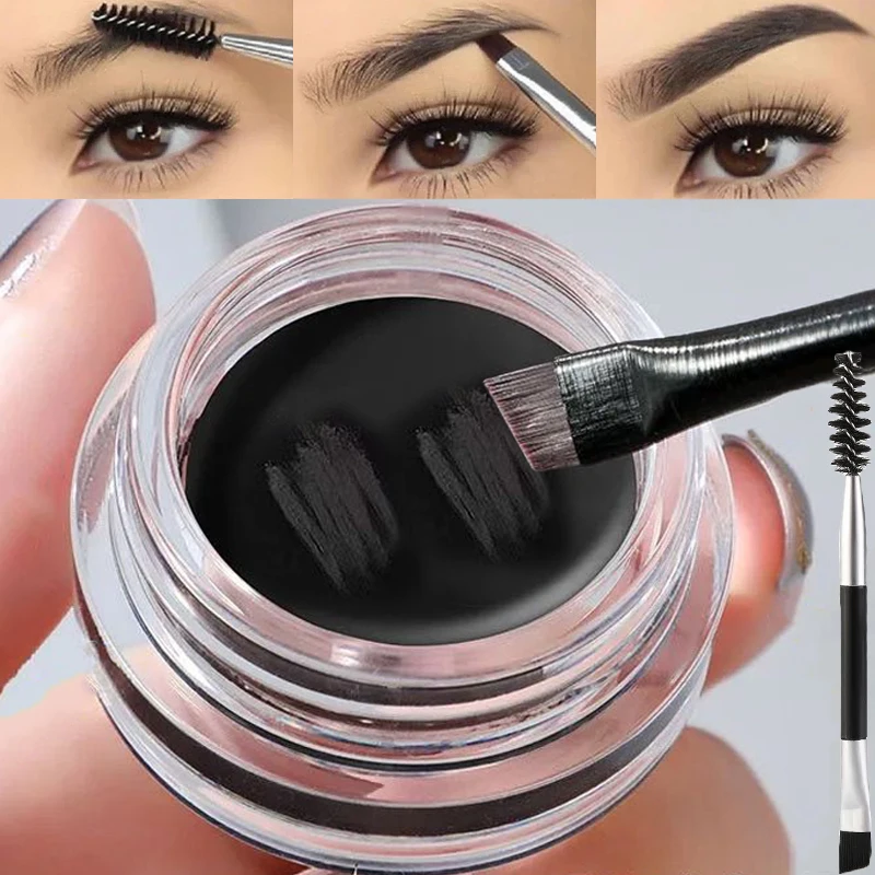 Bb Cream Tinted - Crema para cejas salvaje, mate, marrón,