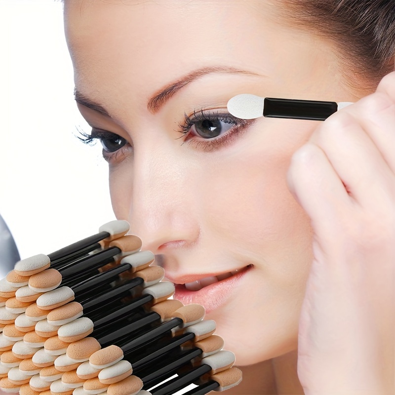 Beauty Makeup Brands - Aplicador de sombra de ojos desechable,