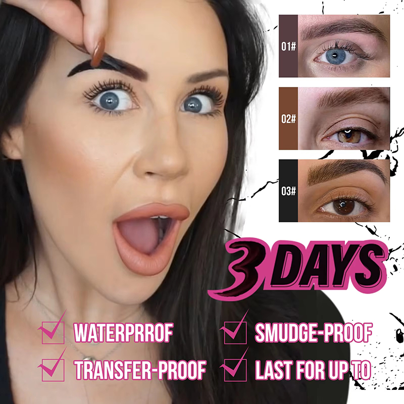Bb Cream Tinted - Gel de maquillaje semipermanente para cejas,
