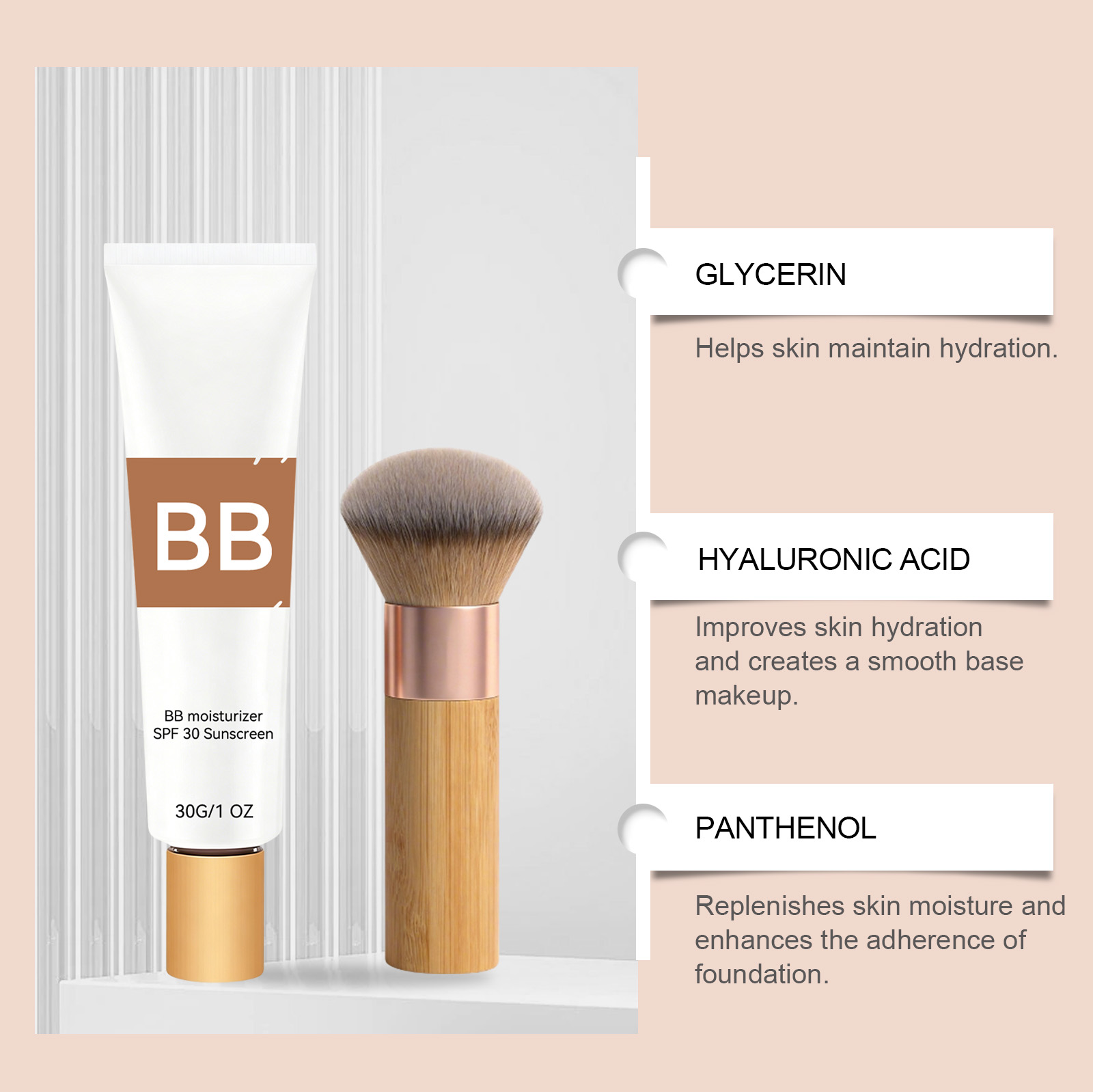 Crema Hidratante con Color SPF - Bb Cream Tinted reseña y precio