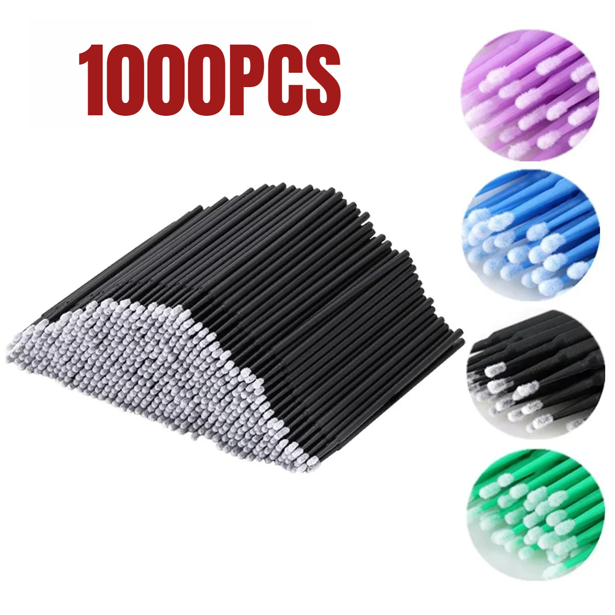 1000/500 Uds cepillo de limpie - Beauty Makeup Brands reseña y precio