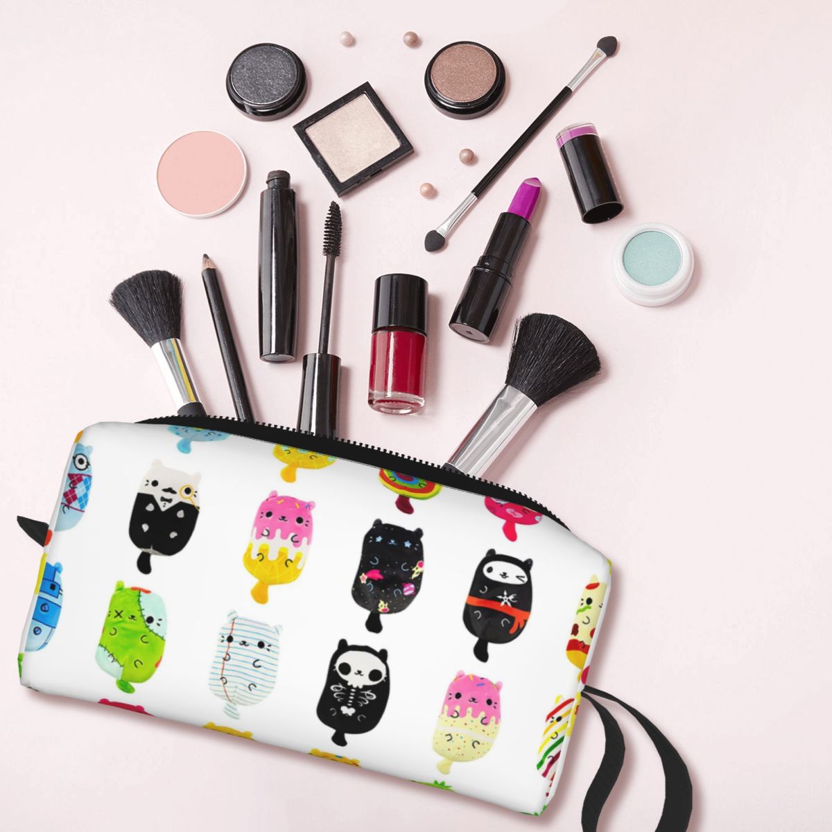 Bolsa de maquillaje Cats Vs Pi - Beauty Vs Makeup reseña y precio