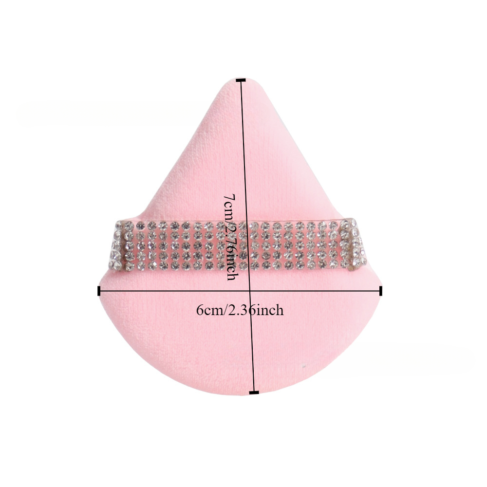 Esponja triangular rosa para p - Beauty Gems Makeup reseña y precio