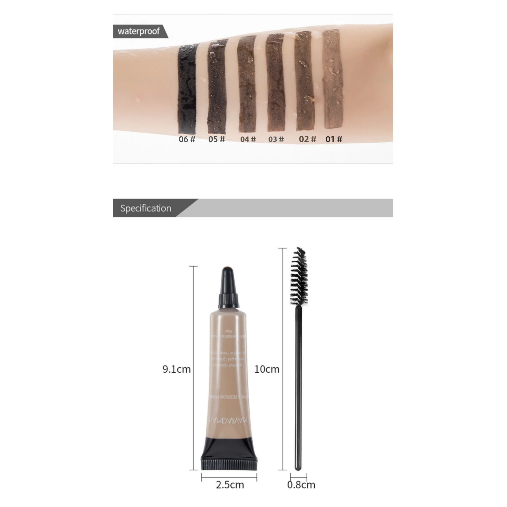 Gel de tinte para cejas Natura - Bb Cream Tinted reseña y precio
