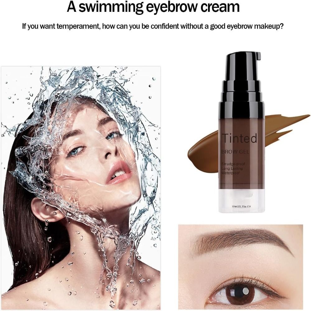 Gel para cejas teñido resisten - Bb Cream Tinted reseña y precio