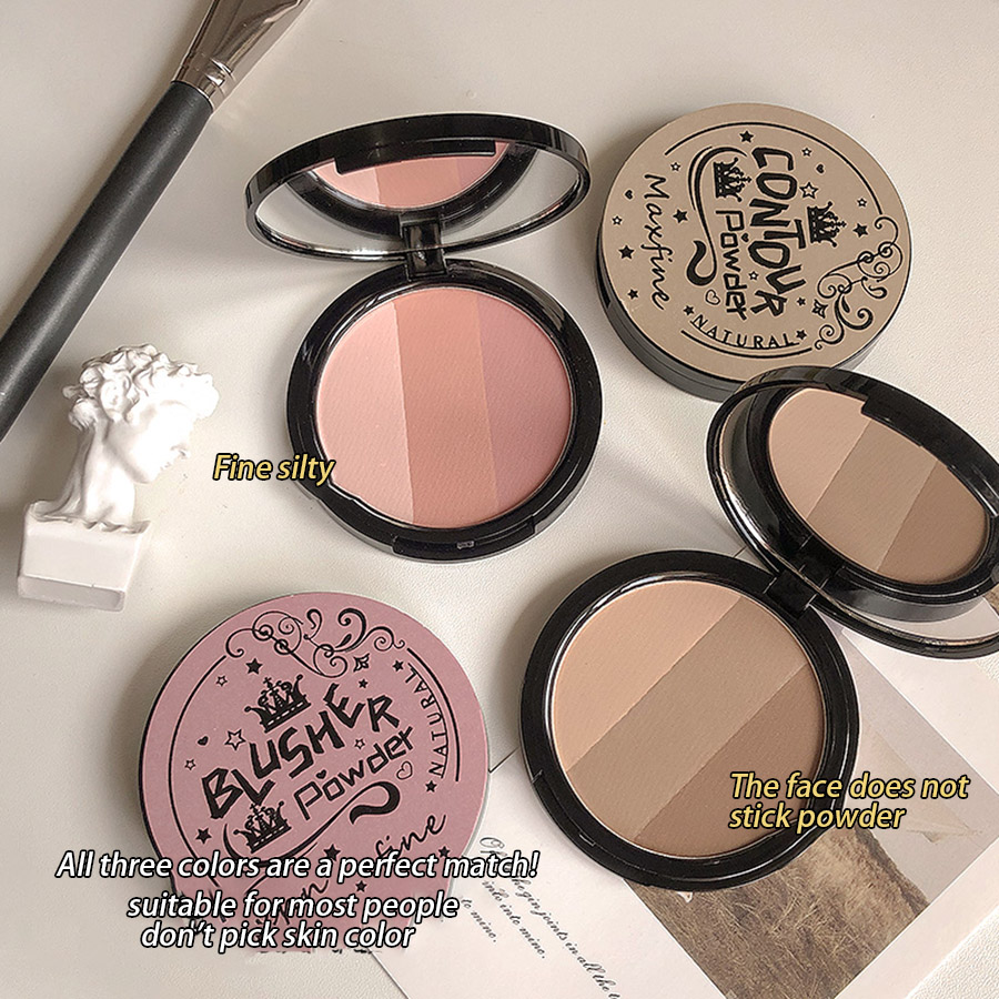 Bandeja de polvo 3 en 1, conto - Highlighter Bronzer Palette reseña y precio