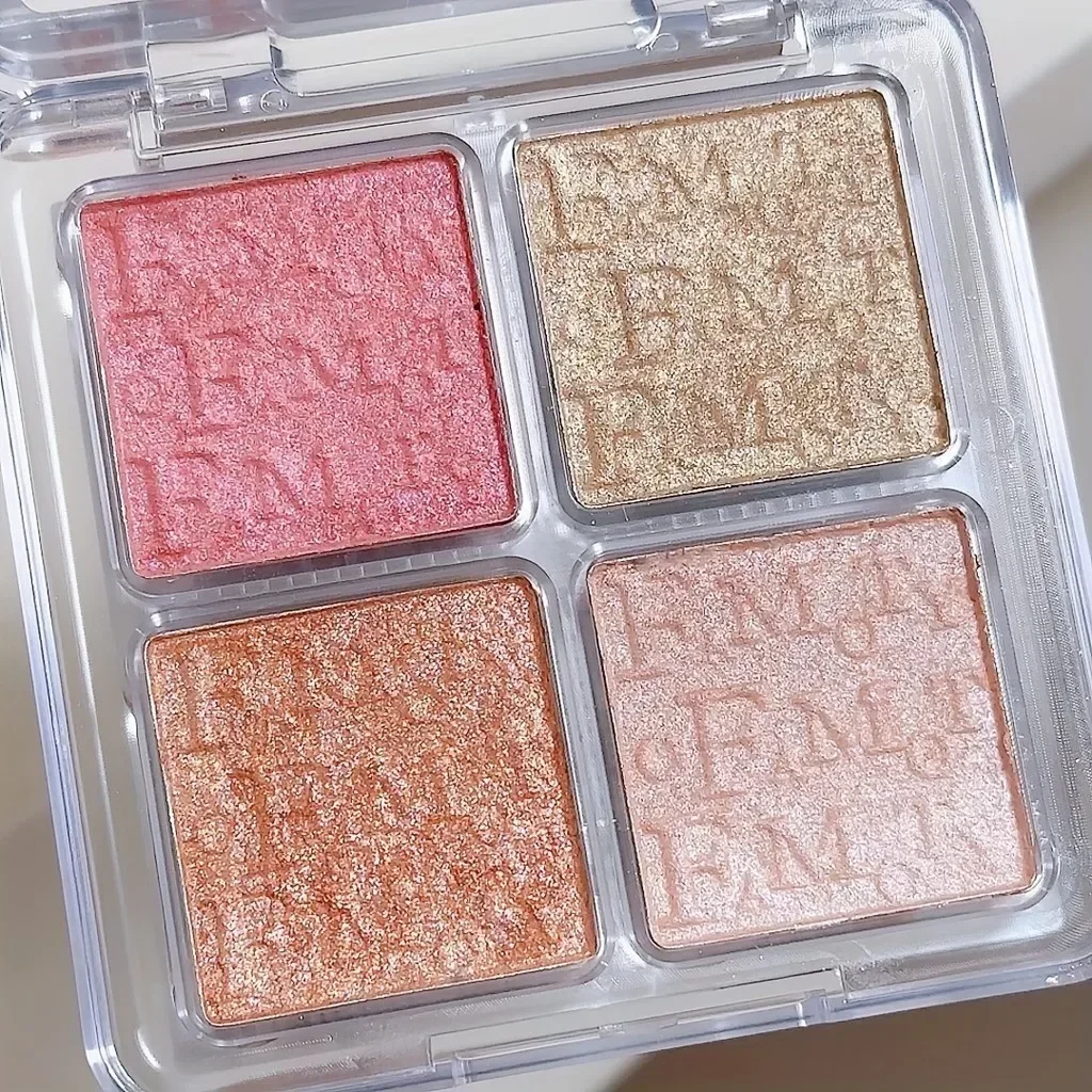 Paleta de 4 Colores FAMOTY Dia - Highlighter Bronzer Palette reseña y precio