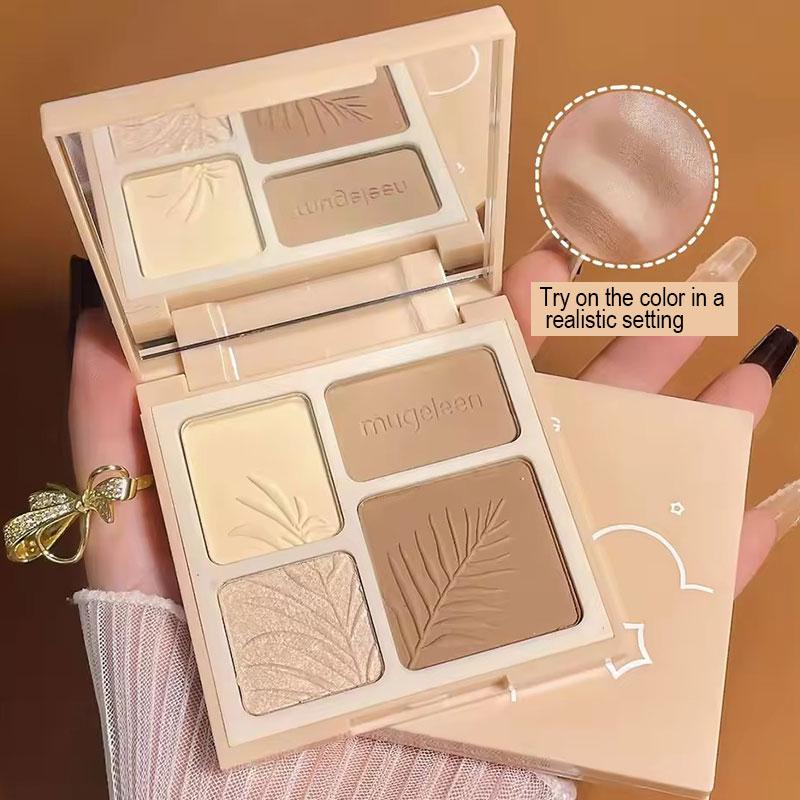 Paleta de Contorno y Iluminaci - Highlighter Bronzer Palette reseña y precio