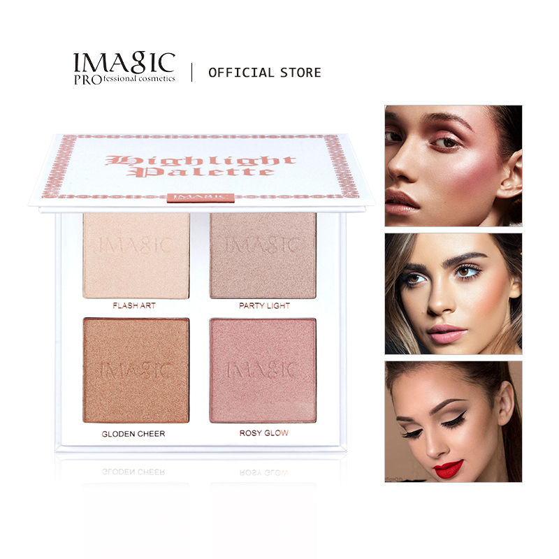 IMAGIC-paleta de combinación d - Highlighter Bronzer Palette reseña y precio