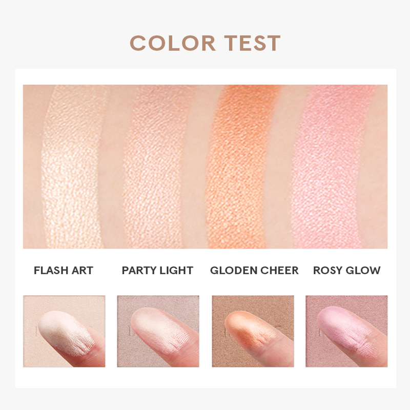 IMAGIC-paleta de combinación d - Highlighter Bronzer Palette reseña y precio