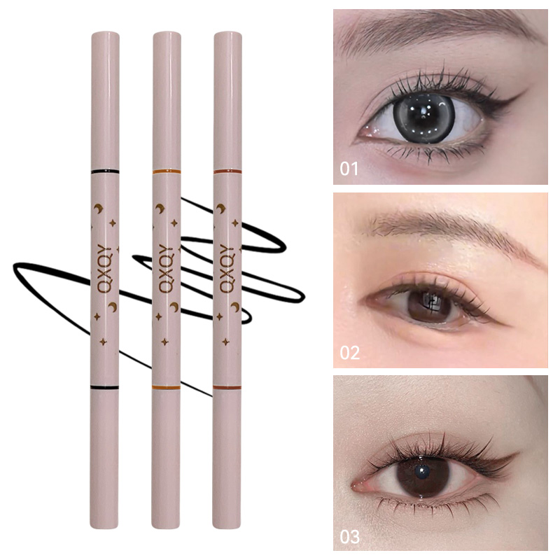 QXQY Delineador de ojos de dob - Beauty Makeup Brands reseña y precio