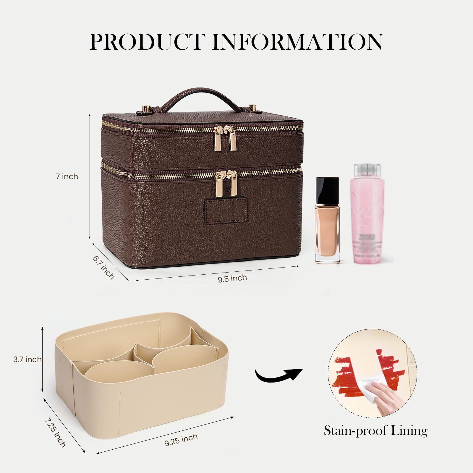 Bolsa de Cosméticos de Lujo de - Beauty Makeup Case reseña y precio