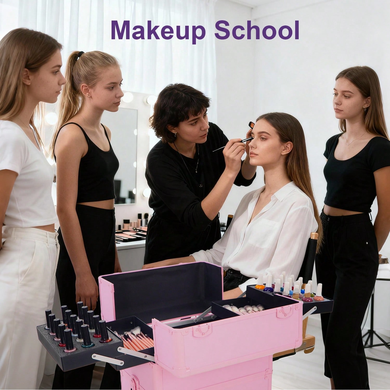 Maleta de Maquillaje con Rueda - Beauty Makeup Case reseña y precio