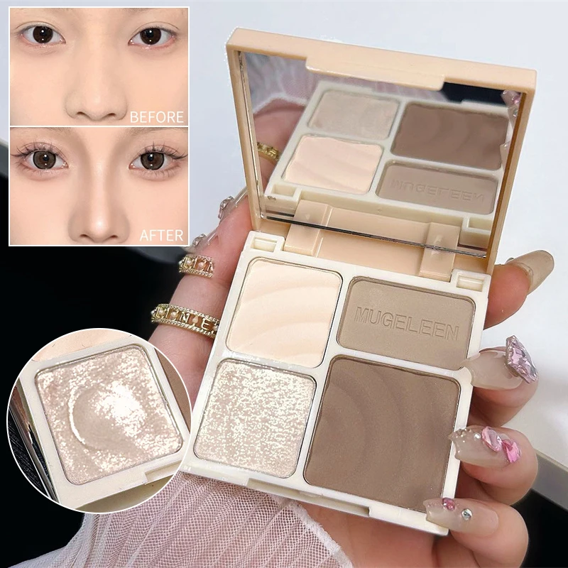 Paleta de Contorno Facial Trid - Highlighter Bronzer Palette reseña y precio