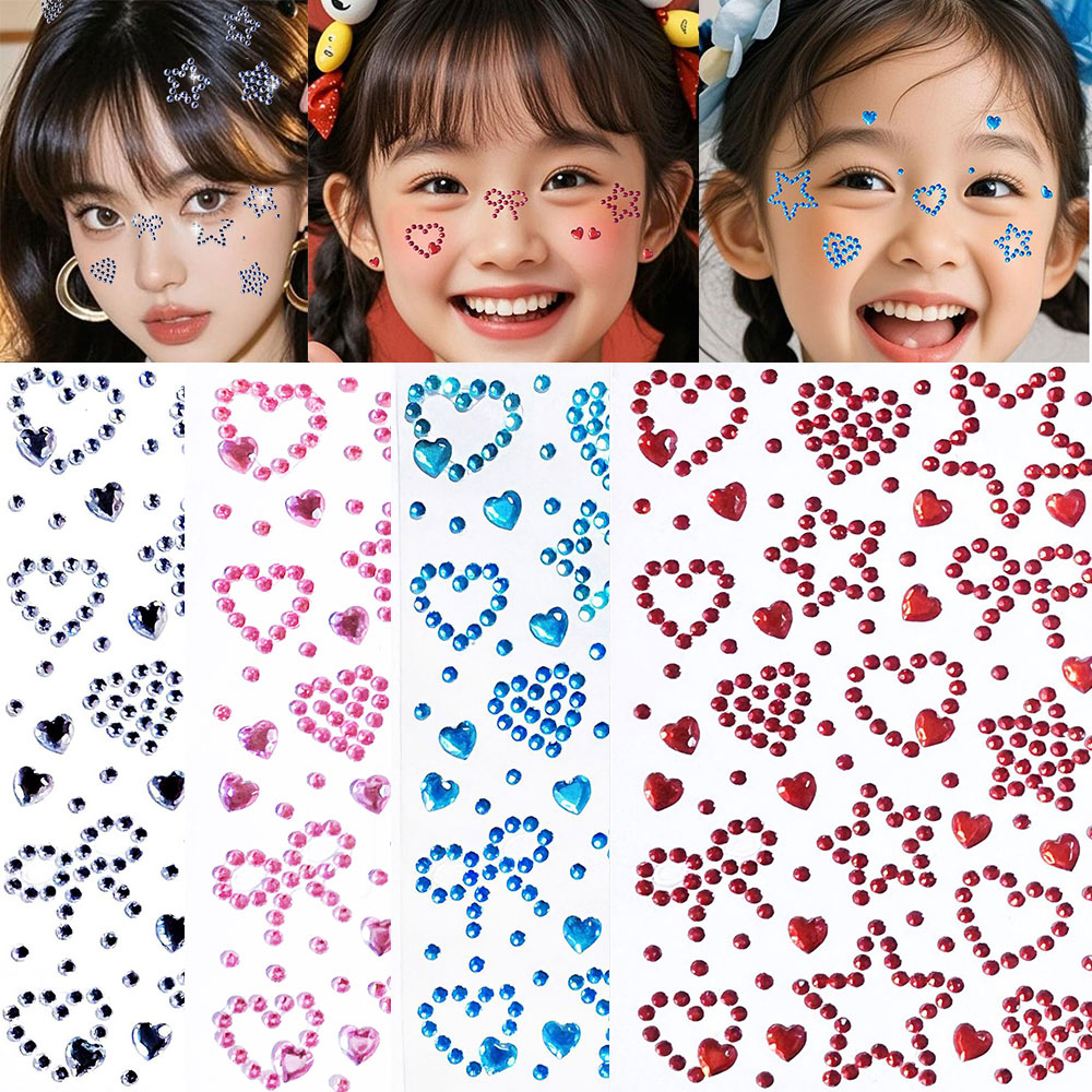 1 unidad de pegatinas de diama - Beauty Gems Makeup reseña y precio