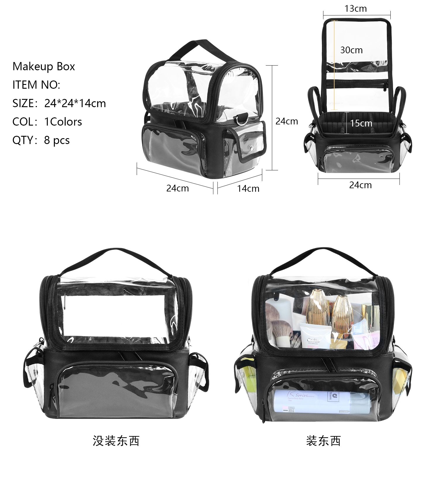 Soporte para brochas de maquil - Beauty Makeup Case reseña y precio