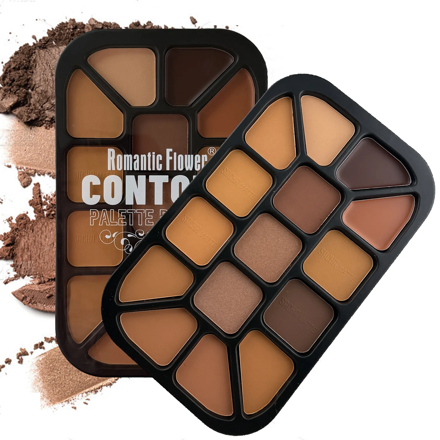 Paleta de polvos para contorno - Highlighter Bronzer Palette reseña y precio