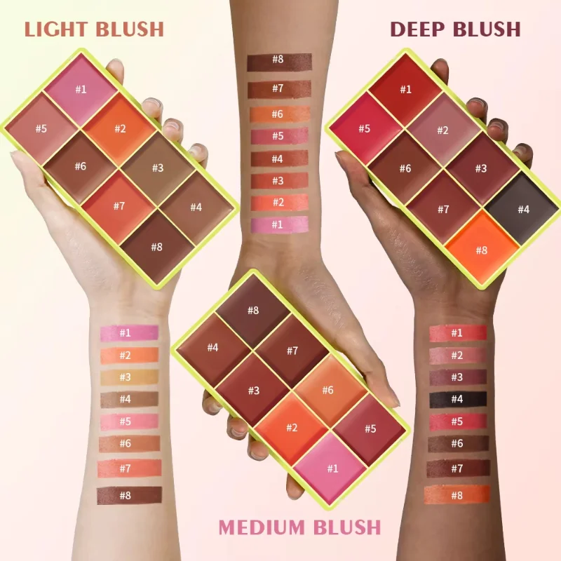 Crema para cejas, colorete, es - Highlighter Bronzer Palette reseña y precio