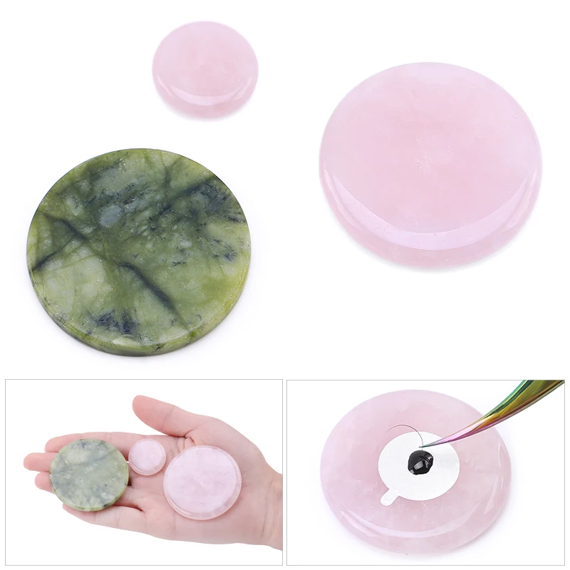 Paleta de pegamento para exten - Beauty Gems Makeup reseña y precio