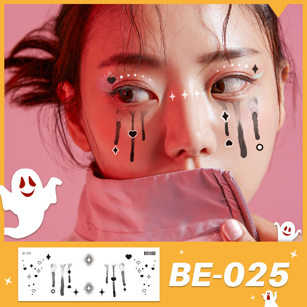 5 pegatinas de belleza para Ha - Beauty Halloween Makeup reseña y precio