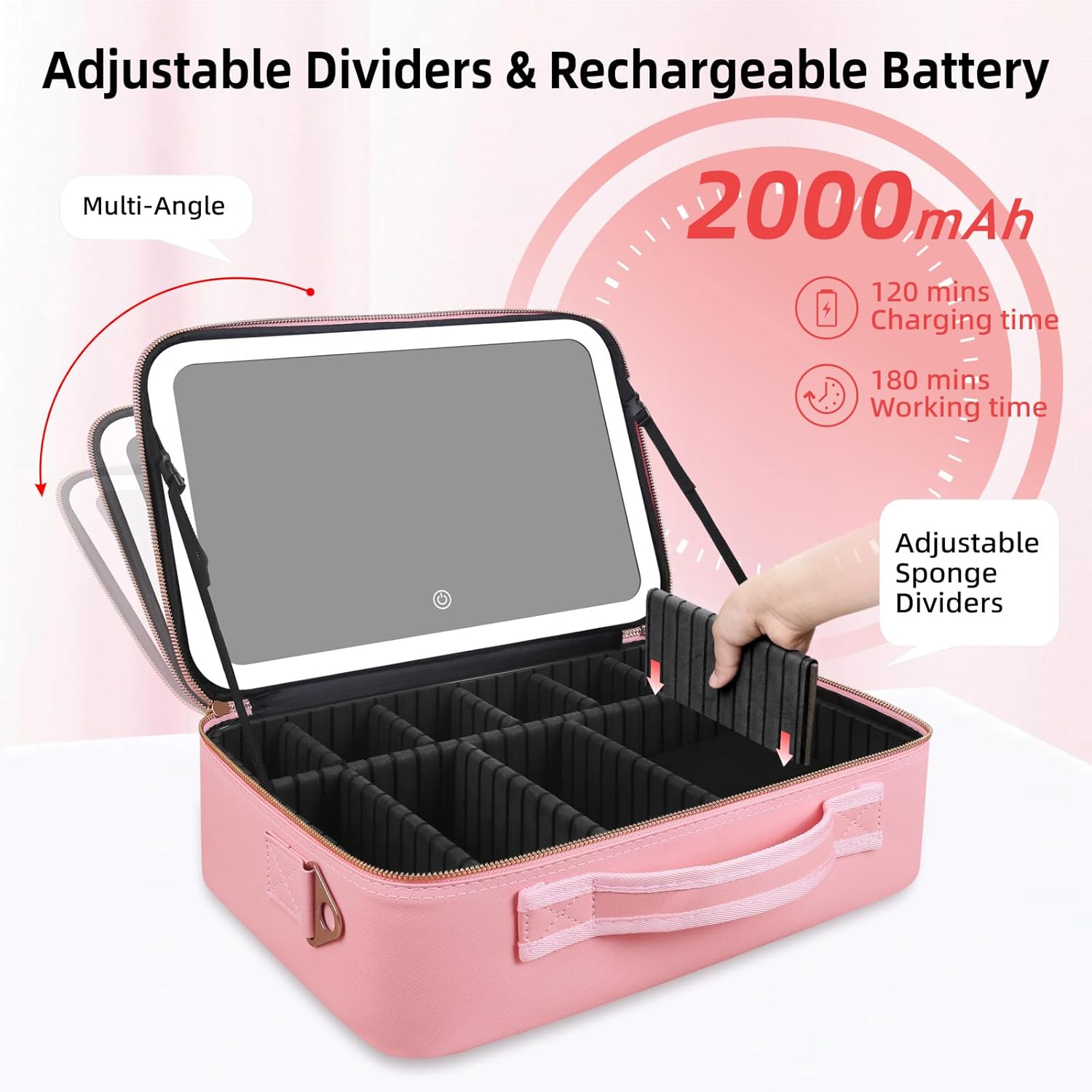 Bolsa de Maquillaje de Gran Ca - Beauty Makeup Case reseña y precio